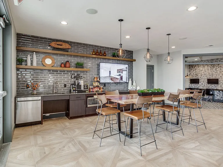 Kitchen & Coffee Area in Clubhouse