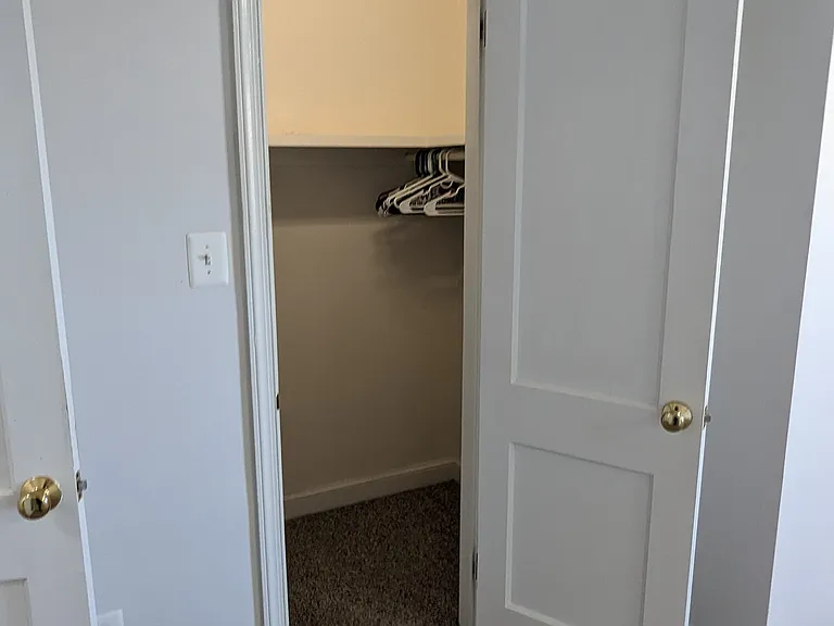 view of the closet