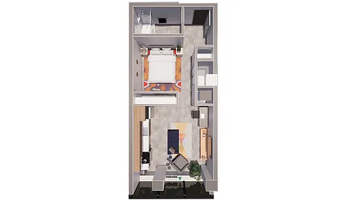 Floor plan The Carson