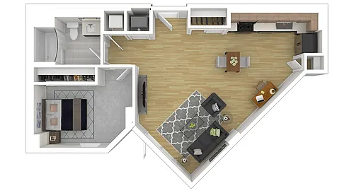 Floor plan 1E3
