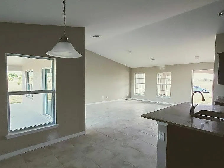 dining to living room area