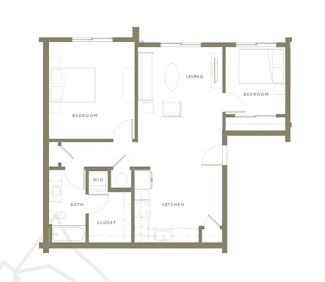 Floor plan Rifle Falls