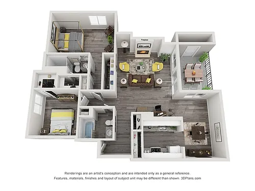 Floor plan B2