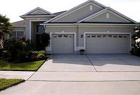 The front of the house