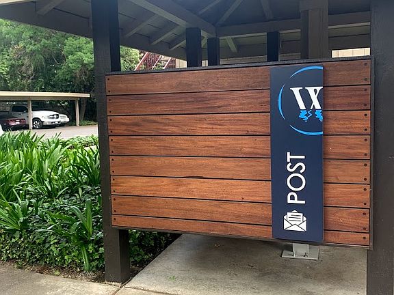 Waters Edge Apartment Mailbox Enclosure