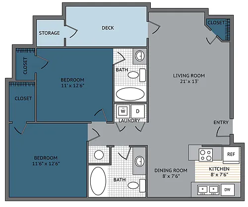 Floor plan Broadway