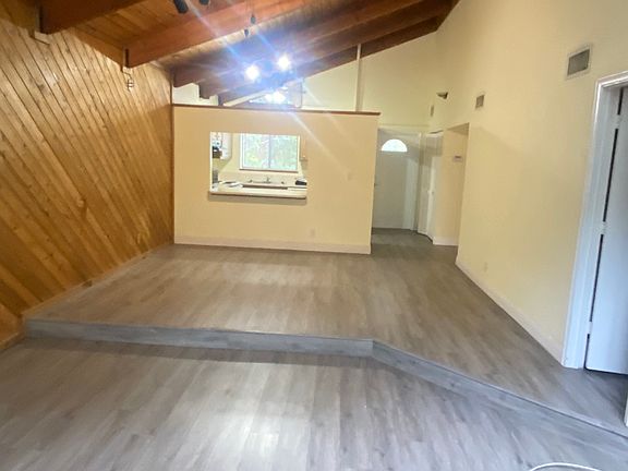 Living room looking towards kitchen