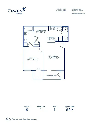 Floor plan B