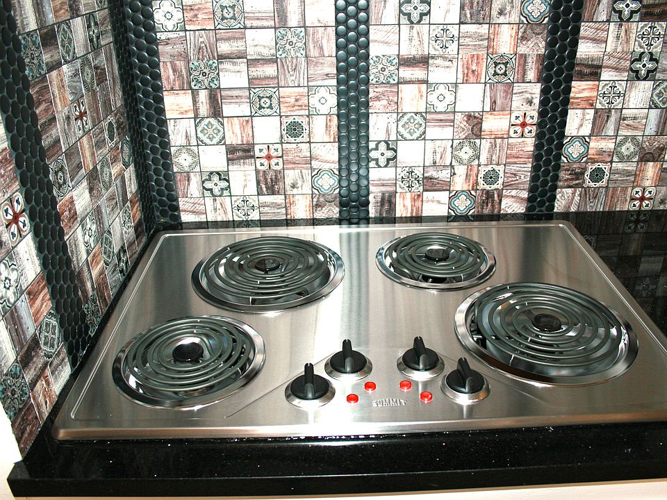 Kitchen stove top