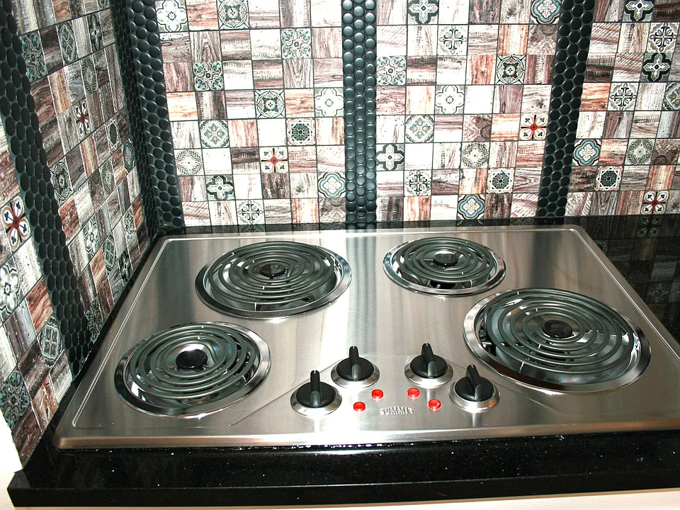 Kitchen stove top
