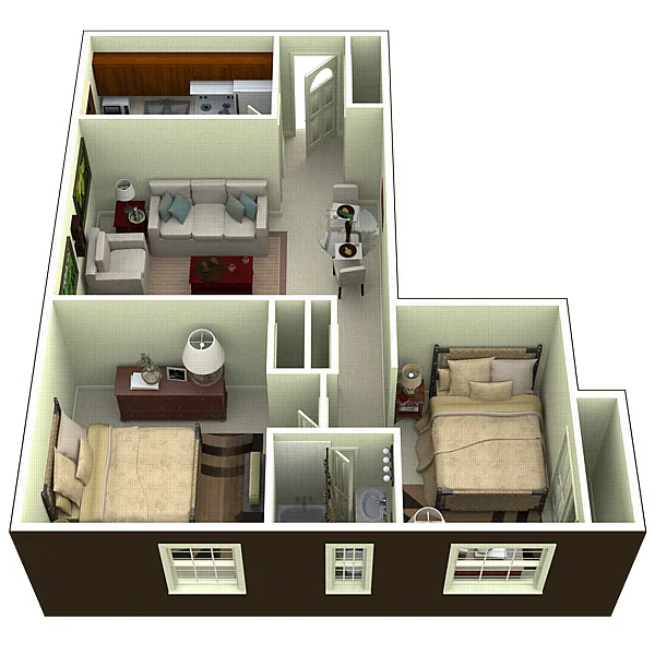 Floor plan The Preserve