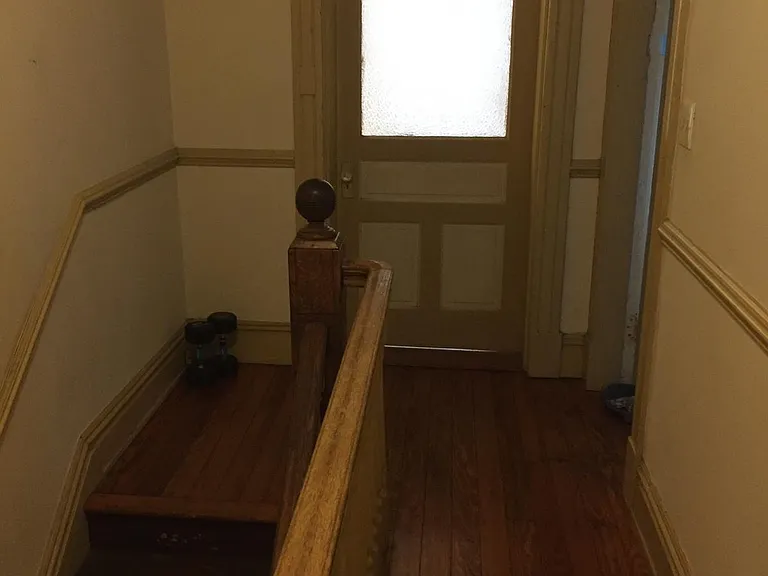 upstairs hall looking toward rear