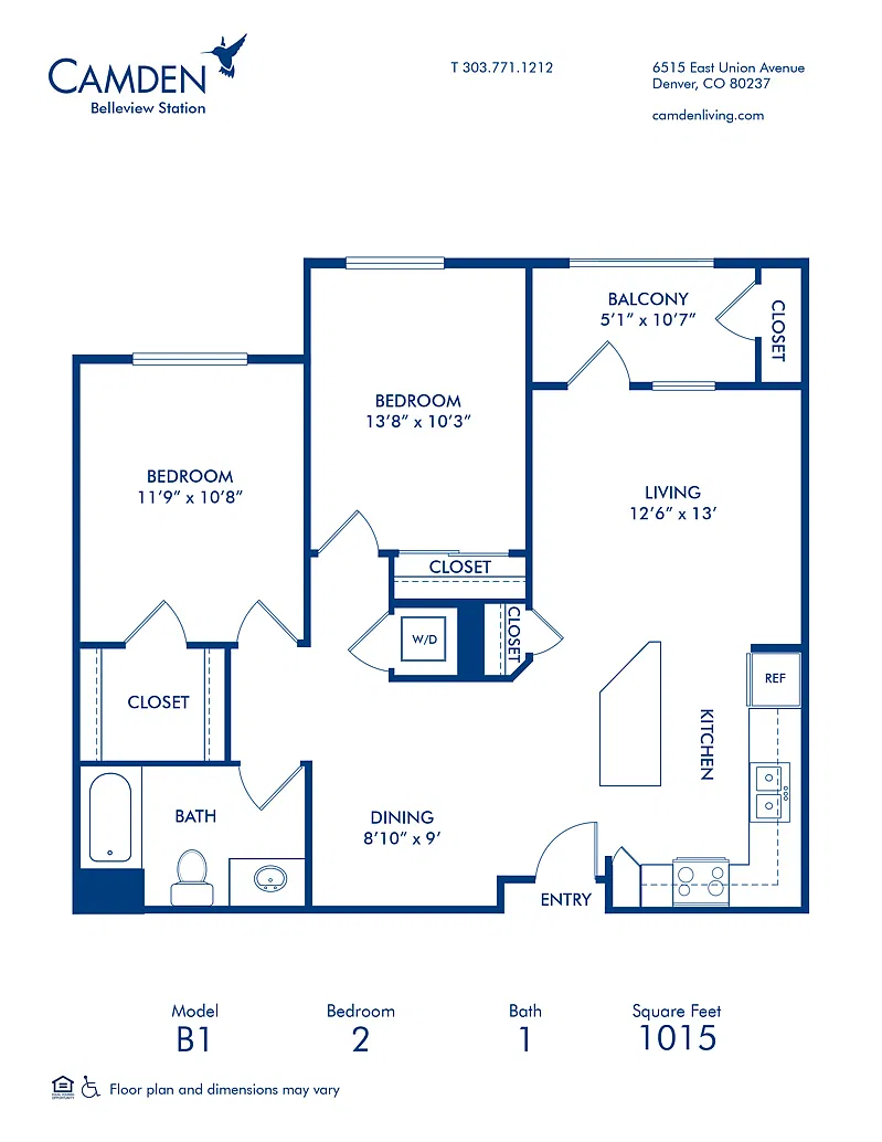 Floor plan B1