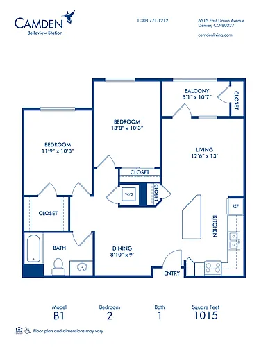 Floor plan B1