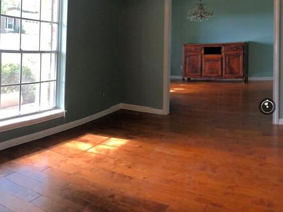 Living room, dining beyond