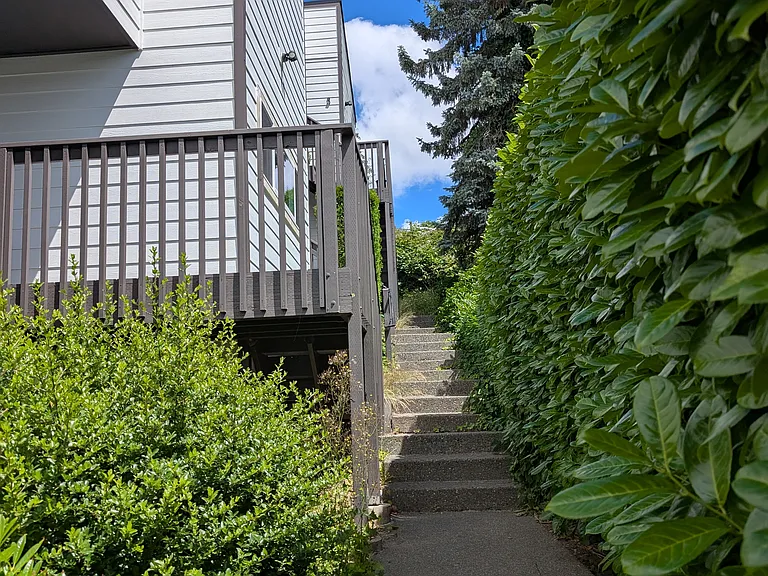 Walkway to Unit 2
