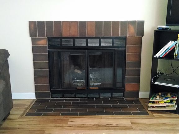 Unit A - Fireplace