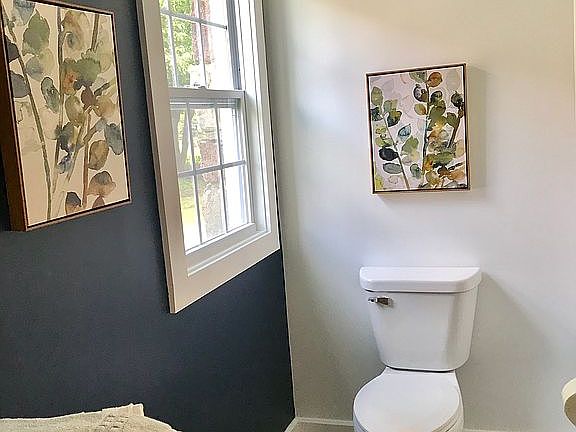 Powder room on main level