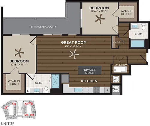 Floor plan Paxton