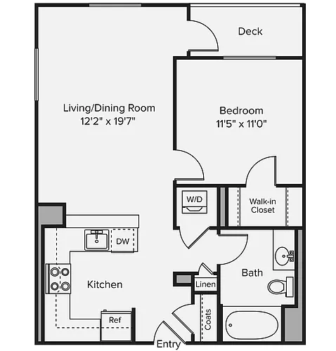 Floor plan A1-A11