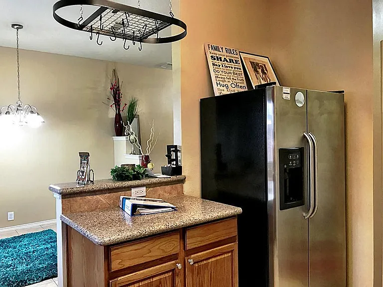 Functional kitchen with pantry and additional counter top sp