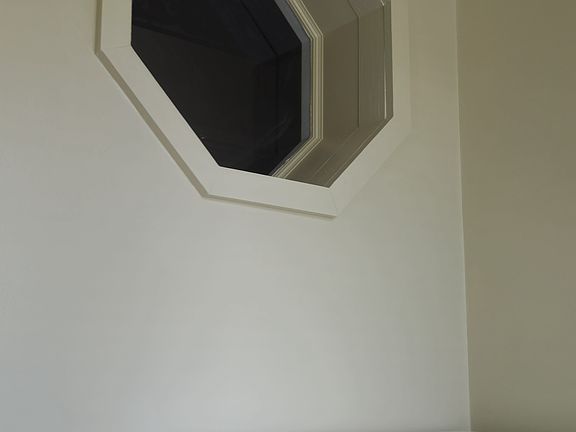 A nice accent above the refrigerator.