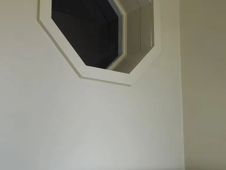 A nice accent above the refrigerator.