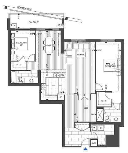 Floor plan 2B