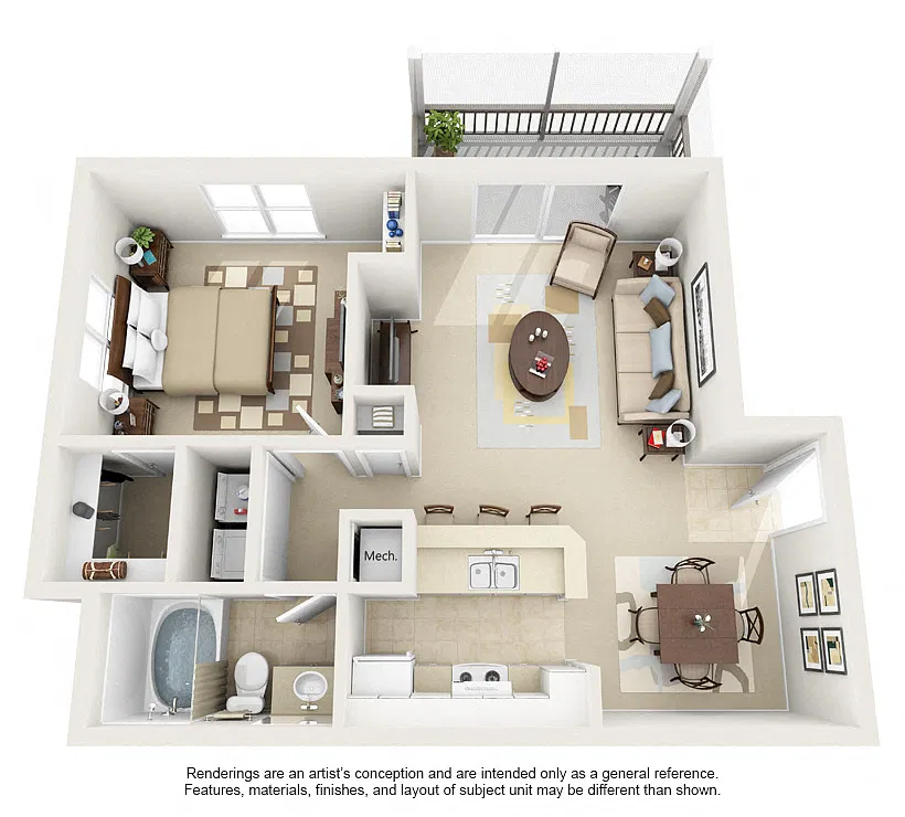Floor plan Bishop