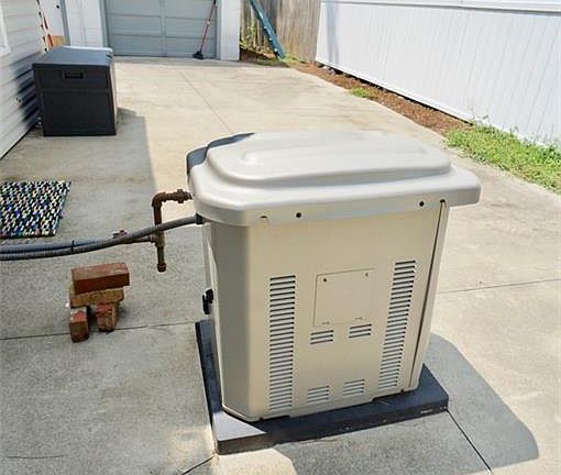 A back-up natural gas generator is just one of the many upgrades you'll find. The HVAC system is less than 1 year, Roof and garage roof are less than 5 years, and a New Steel Garage door has been ordered and will be installed upon arrival.