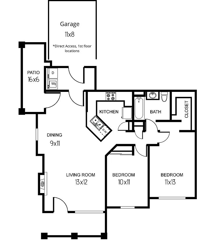 Floor plan B2