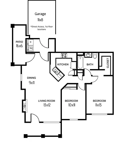 Floor plan B2