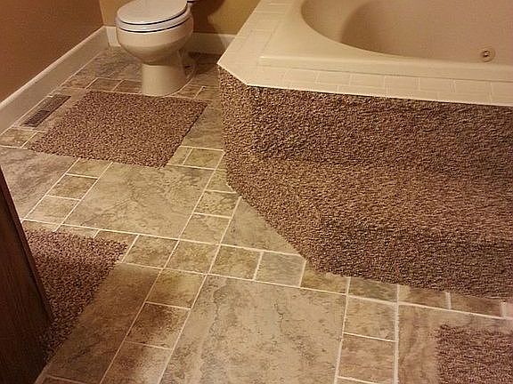 Master bath with Jacuzzi