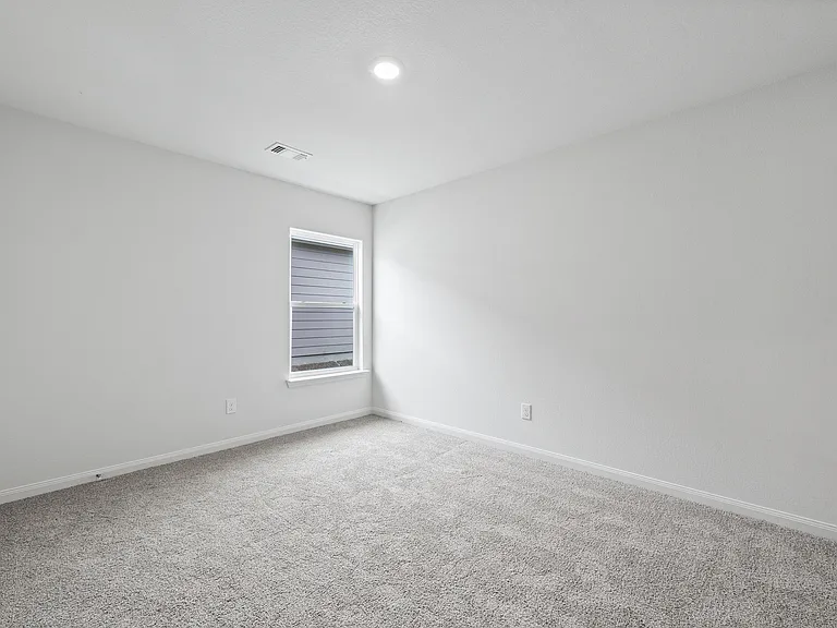 The secondary bedrooms of the Sabine are a great space as children's bedrooms and guest rooms.