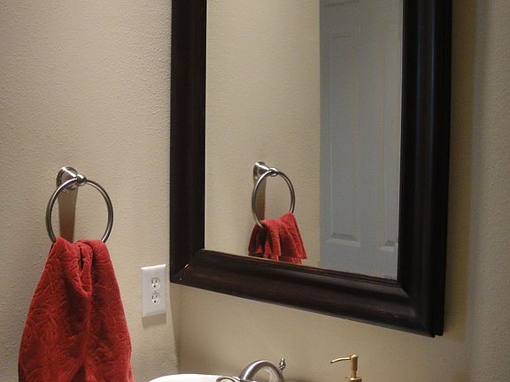 half bath on 2nd floor