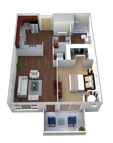 Floor plan The Spyglass