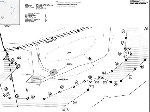 Southwest home location map