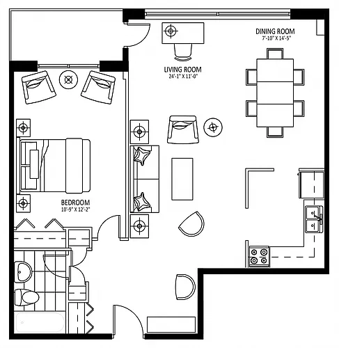 Floor plan 2304 Weston - Plan D