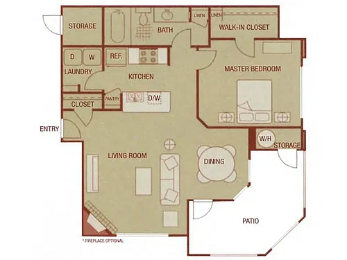 Floor plan Solana