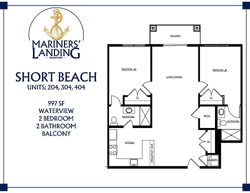Floor plan Short Beach