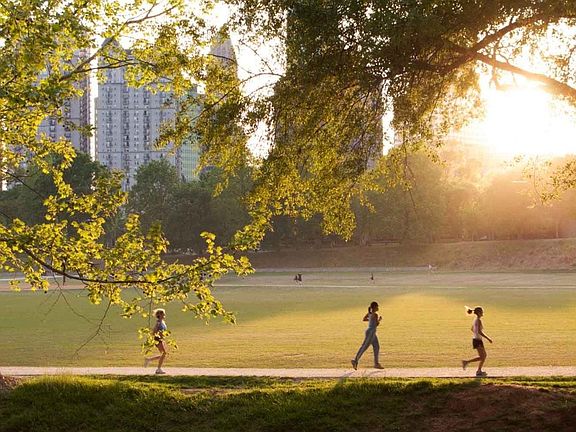 Just steps from Piedmont Park