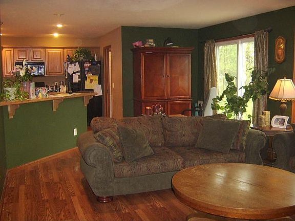 Living area with kitchen