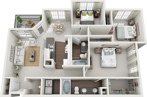 Floor plan C1