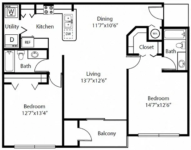 Floor plan 2A Renovation 2