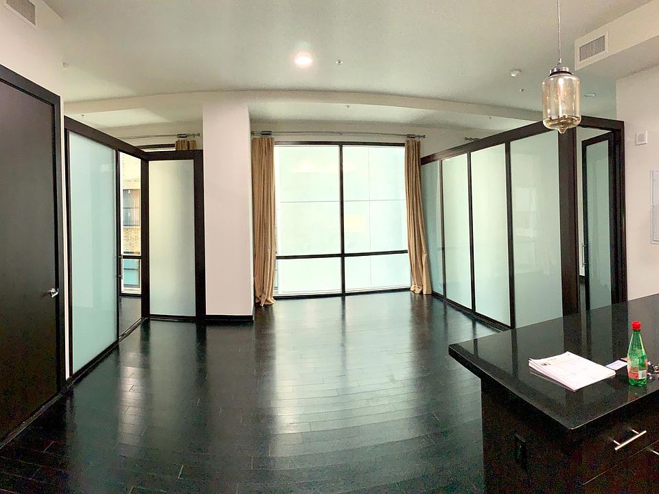 Primary bedroom on the left, second bedroom on the right