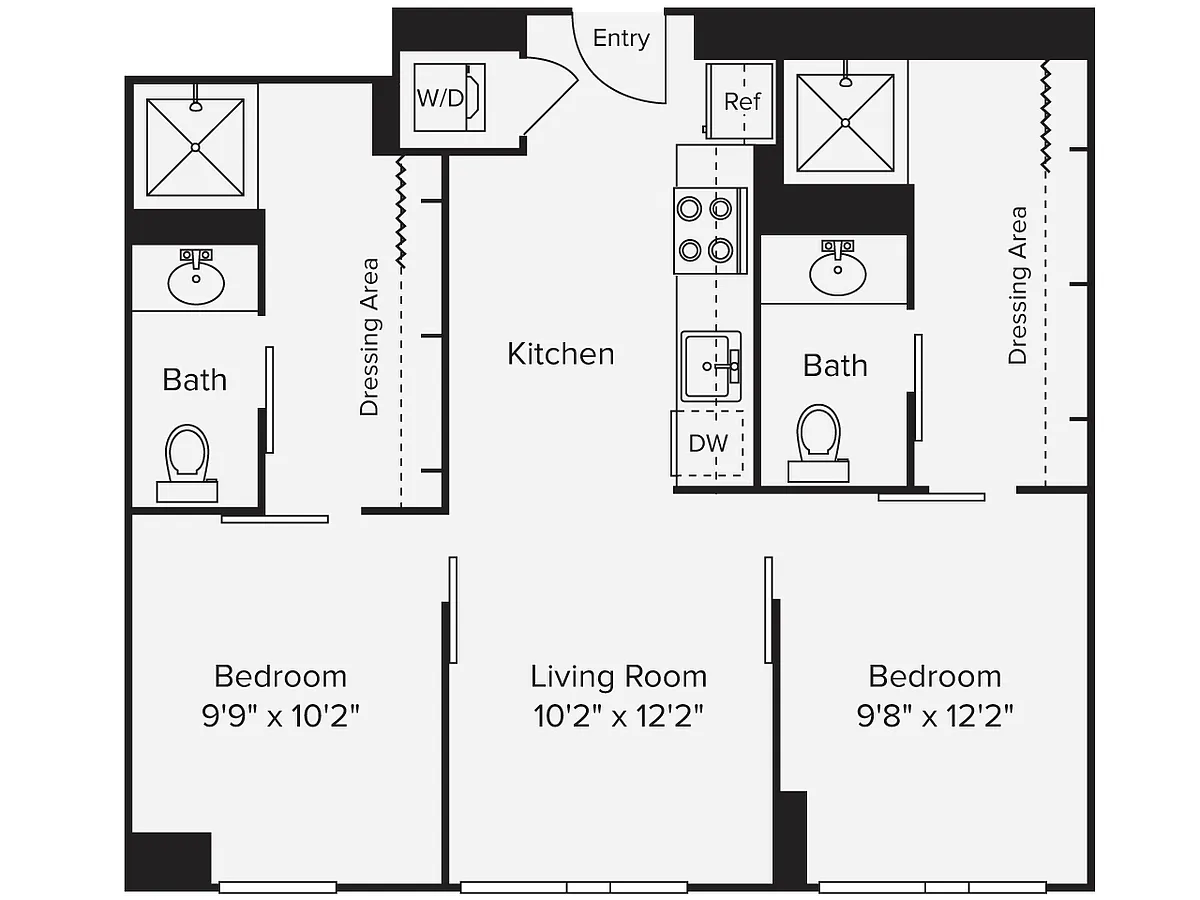 Floor plan B2