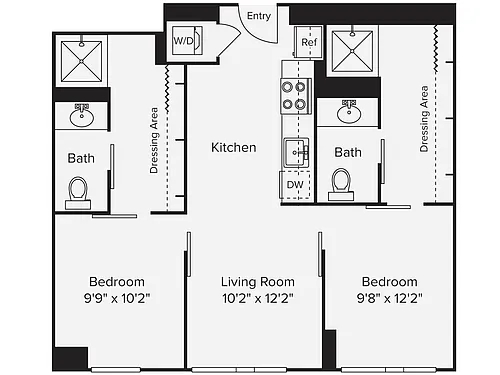 Floor plan B2