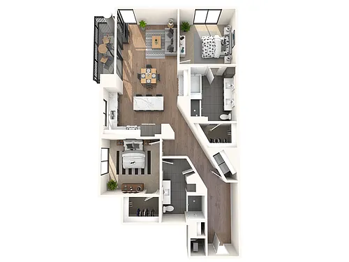 Floor plan B4