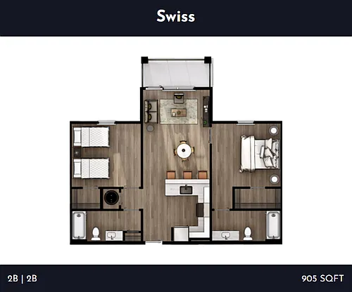 Floor plan Swiss