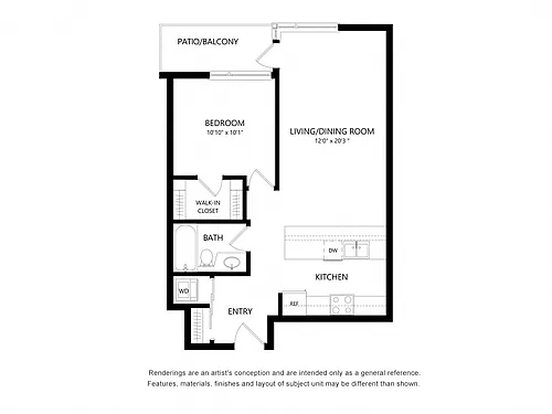 Floor plan C1-A